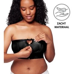 Medela Hands-Free Kolf BH Zwart Maat S 101043800 -Jollein Winkel 1076x1200