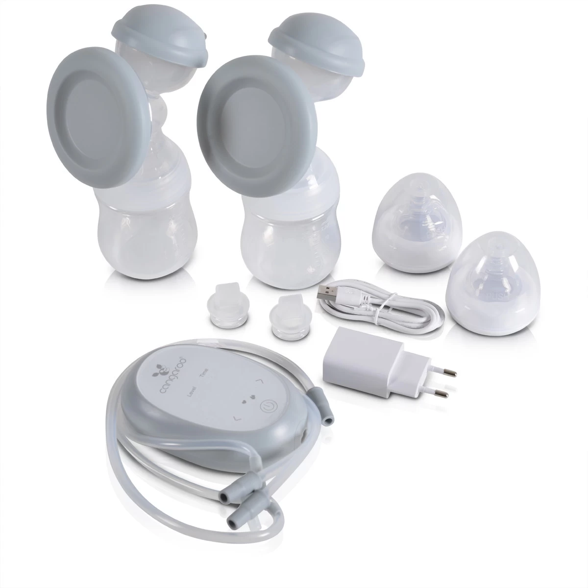 Cangaroo Grace Dubbele Elektrische Borstkolf XN-D258 4 Cangaroo Grace Dubbele Elektrische Borstkolf XN-D258 - Afbeelding 2