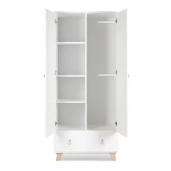 Babykamer Romy: Ledikant, Commode & 2-Deurskast -Jollein Winkel 2 deurskast romy 4