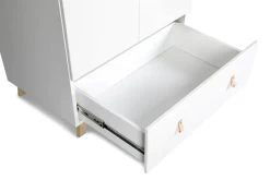 Babykamer Romy: Ledikant, Commode & 2-Deurskast -Jollein Winkel 2 deurskast romy 5