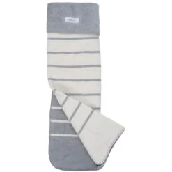 Zaffiro Grijs & Ecru Gestreept 100 X 150 Cm Ledikantdeken 15366 8 Zaffiro Grijs & Ecru Gestreept 100 X 150 Cm Ledikantdeken 15366 -Jollein Winkel 23481 grijsecrustrepenlengte