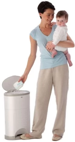 Korbell Mint Nappy Disposal System Luieremmer M250DSM -Jollein Winkel 27498 Korbell Nappy Disposal System Luieremmer 4