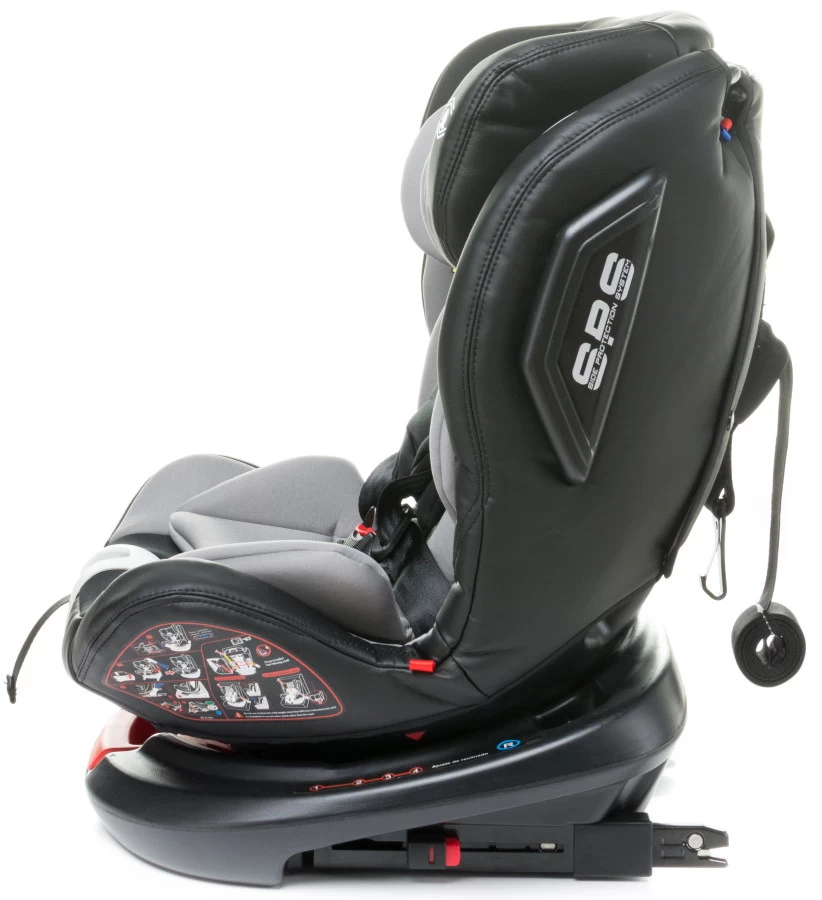 4Baby Roto-Fix Black 360º 0-36 Kg Isofix Autostoel 8 4Baby Roto-Fix Black 360º 0-36 Kg Isofix Autostoel - Afbeelding 6