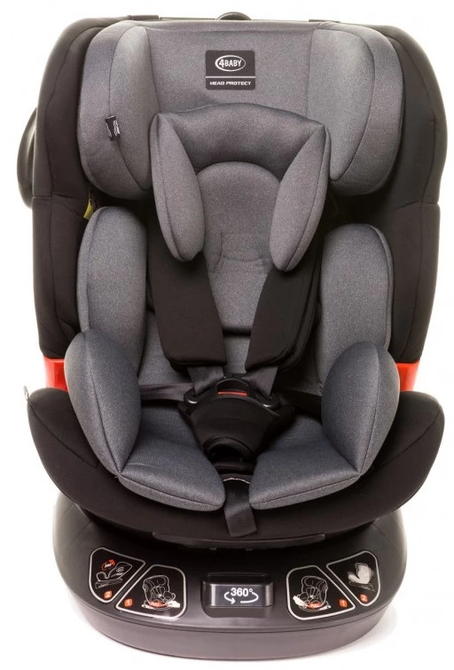 4Baby Space-Fix 2022 Graphite 360º 0-36 Kg Autostoel 5 4Baby Space-Fix 2022 Graphite 360º 0-36 Kg Autostoel - Afbeelding 3