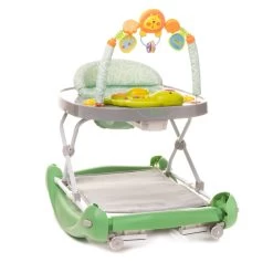 4Baby Swing'n Push Green 3- In-1 Loopstoel Met Schommelfunctie -Jollein Winkel 4baby swing n push green 3 in 1 loopstoel met schommelfunctie 3