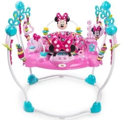 Bright Starts Disney Minnie Mouse Activity Jumper K10299 -Jollein Winkel 81y1tnouxel. sl1500