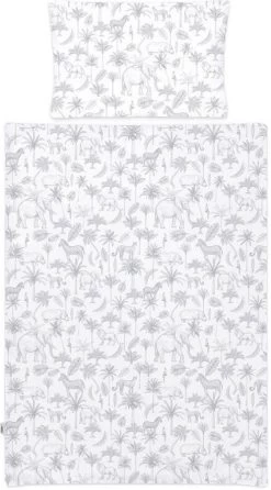 Albero Mio Boho & Love Grey 100 X 135 Cm Dekbedovertrek C-2 B003