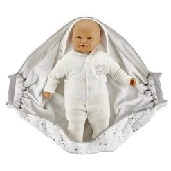 Babyjem Wit/Grijs Wikkeldeken 1116431 -Jollein Winkel Babyjem Wit Grijs Wikkeldeken 1116431 6