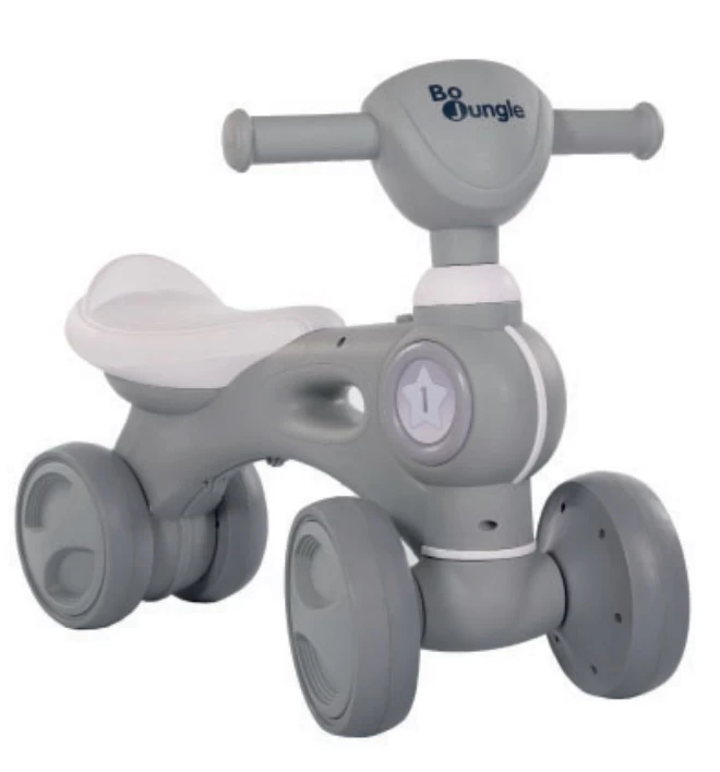 Bo Jungle B-Bike Jumpy Grijs Loopfiets B920030 3 Bo Jungle B-Bike Jumpy Grijs Loopfiets B920030