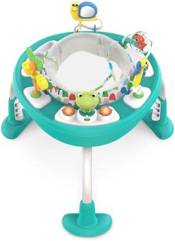 Bright Starts Bounce Bounce Baby Playful Pond 2-in-1 Activity Jumper K11565 -Jollein Winkel Bright Starts Bounce Bounce Baby Playful Pond 2 in 1 Activity Jumper K11565 4