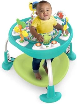 Bright Starts Bounce Bounce Baby Playful Pond 2-in-1 Activity Jumper K11565 -Jollein Winkel Bright Starts Bounce Bounce Baby Playful Pond 2 in 1 Activity Jumper K11565 5