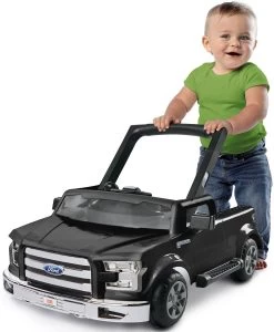Bright Starts Ford F-150 Agate Zwart 3-in-1 Loopstoel En Loopwagen K12861 -Jollein Winkel Bright Starts Ford 3