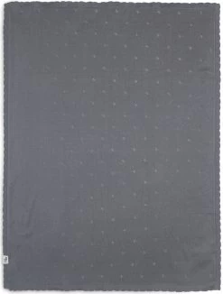 Jollein Pointelle Storm Grey 100 X 150 Cm Ledikantdeken 516-522-66064 -Jollein Winkel Deken Ledikant 100x150cm Pointelle Storm Grey 2