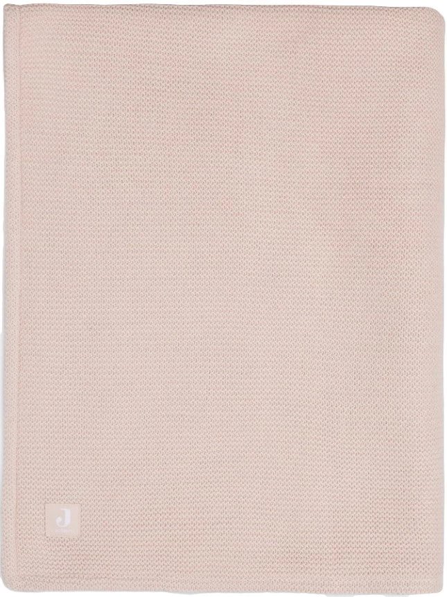 Jollein Basic Knit Pale Pink / Fleece 75 X 100 Cm Wiegdeken 517-511-65310 4 Jollein Basic Knit Pale Pink / Fleece 75 X 100 Cm Wiegdeken 517-511-65310 - Afbeelding 2