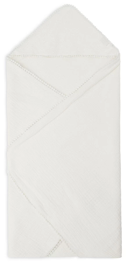 Jollein Embroidery Ivory 75 X 75 Cm Badcape 530-836-66069 5 Jollein Embroidery Ivory 75 X 75 Cm Badcape 530-836-66069 - Afbeelding 3