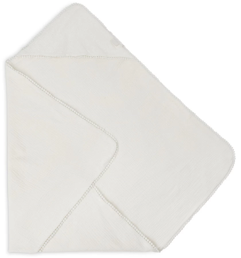 Jollein Embroidery Ivory 75 X 75 Cm Badcape 530-836-66069 4 Jollein Embroidery Ivory 75 X 75 Cm Badcape 530-836-66069 - Afbeelding 2