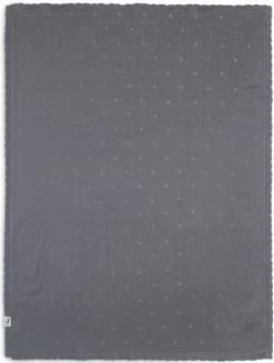 Jollein Pointelle Storm Grey 75 X 100 Cm Wiegdeken 516-511-66064 -Jollein Winkel Jollein Pointelle Storm Grey 75 x 100 cm Wiegdeken 516 511 66064 2 shop