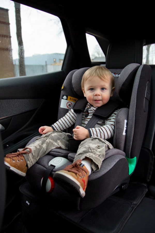 Ding York Black Leather I-Size Autostoel 9-36 Kg K63 14 Ding York Black Leather I-Size Autostoel 9-36 Kg K63 - Afbeelding 12