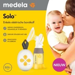 Medela Solo Enkele Elektrische Borstkolf 101041610 -Jollein Winkel Medela Solo Enkele Elektrische Borstkolf 101041610 5