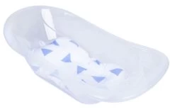 Sevibaby Cozy Triangle Blue Baby Badkussen 69-100 -Jollein Winkel Sevibaby Cozy Triangle Blue Baby Badkussen 69 100 4