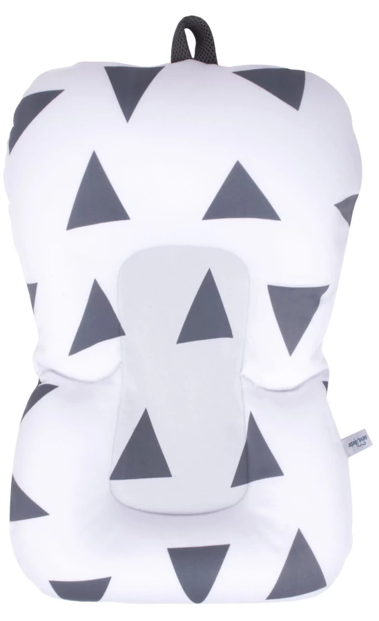 Sevibaby Cozy Triangle Grey Baby Badkussen 69-141 3 Sevibaby Cozy Triangle Grey Baby Badkussen 69-141
