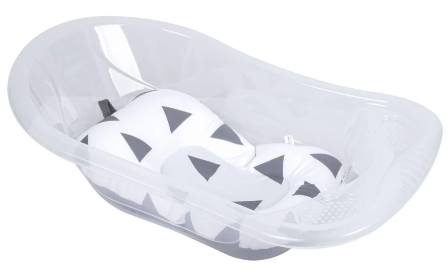 Sevibaby Cozy Triangle Grey Baby Badkussen 69-141 6 Sevibaby Cozy Triangle Grey Baby Badkussen 69-141 - Afbeelding 4