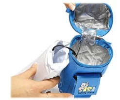 SisiBaby Blauw Auto Flessenwarmer En Thermobox SBC-001N -Jollein Winkel Sisi SBC 001 Blauw Auto Flessenwarmer en Thermobox 3 4