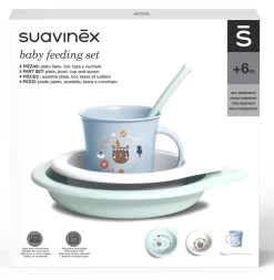 Suavinex Forest Blauw 4-delig Dinerset SXZFEE070300 -Jollein Winkel Suavinex Forest Blauw 4 delig Dinerset SXZFEE070300 6