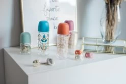 Suavinex Gold Large Flow Roze 360 Ml Silicone Fles SXSGX3080200 -Jollein Winkel Suavinex Gold Slow Flow Orange 360 ml Silicone Fles SXSGX3080224 3