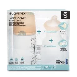 Suavinex Zero.Zero 270ml M Flow Starterset SXZBRF067416 -Jollein Winkel Suavinex Zero.Zero 270ml M Flow Starterset SXZBRF067416 7