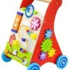 Viga Activity Walker Multicolor Houten Loopwagen 50950 -Jollein Winkel Viga Activity Walker Multicolor Houten Loopwagen 50950 1