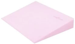 Zaffiro Roze Velours Klein Hellend Vlak Kussen 20155