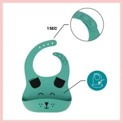 Babymoov Learn'Isy Hond Kinderservies Set Incl. Silicone Slab A005403 -Jollein Winkel a005403 kitlearnisychien packwebuniversal06 3661276174054 540x