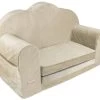 Albero Mio Cloud Sofa Velvet Beige Slaapbank V110 1 Albero Mio Cloud Sofa Velvet Beige Slaapbank V110 -Jollein Winkel albero mio cloud sofa beige slaapbank v110