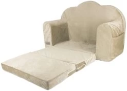 Albero Mio Cloud Sofa Velvet Beige Slaapbank V110 -Jollein Winkel albero mio cloud sofa beige slaapbank v110 2
