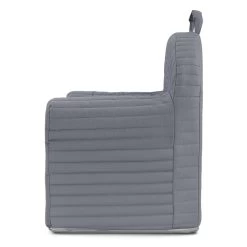 Albero Mio Stripe Graphite Kinderfauteuil -Jollein Winkel albero mio stripe graphite kinderfauteuil 3