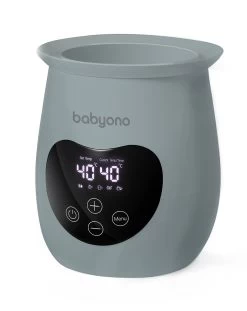 Baby Ono Honey Grey Natural Nursing Flessenwarmer En Sterilisator 968/02 -Jollein Winkel baby ono honey grey digitale voedselopwarmer en sterilisator 5