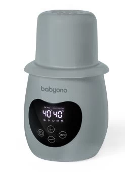 Baby Ono Honey Grey Natural Nursing Flessenwarmer En Sterilisator 968/02 -Jollein Winkel baby ono honey grey digitale voedselopwarmer en sterilisator 6
