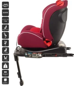 Babygo Fixleg Red Isofix 360° Autostoel 0-25 Kg 2703 -Jollein Winkel babygo fixleg red isofix 360 autostoel 0 25 kg 2703.7