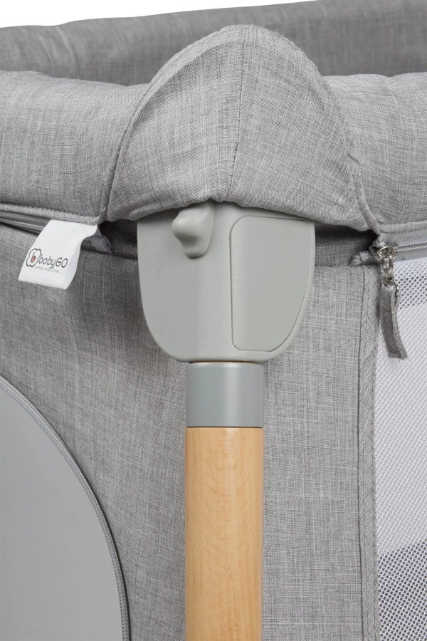 Babygo Groovy Grijs Campingbedje Incl. Bodemverhoger 4551 7 Babygo Groovy Grijs Campingbedje Incl. Bodemverhoger 4551 - Afbeelding 5