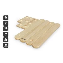 Babygo Nature 4-delige Balansbalk 8602 -Jollein Winkel babygo nature 4 delige balansbalk 8602 3