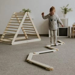 Babygo Nature 4-delige Balansbalk 8602 -Jollein Winkel babygo nature balansbalk sfeer 3