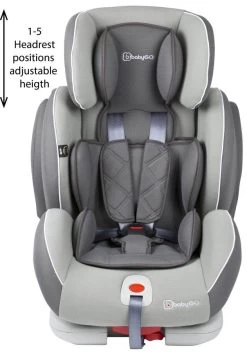 Babygo Sira Grijs Isofix Autostoel 9-36 Kg 3752 -Jollein Winkel babygo sira grijs isofix autostoel 12