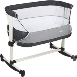 Babygo Vivaldi Dark Grey Wieg Aan Bed 4653 -Jollein Winkel babygo vivaldi dark grey wieg aan bed 4653 2