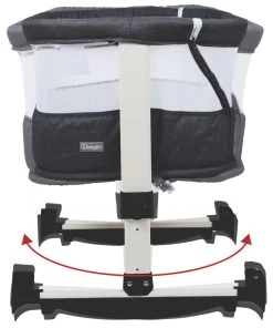 Babygo Vivaldi Dark Grey Wieg Aan Bed 4653 -Jollein Winkel babygo vivaldi dark grey wieg aan bed 4653 5