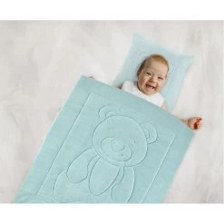 Babyjem Velvet Groen Dekentje Met Kussen 664 -Jollein Winkel babyjem velvet groen dekentje met kussen 664 2