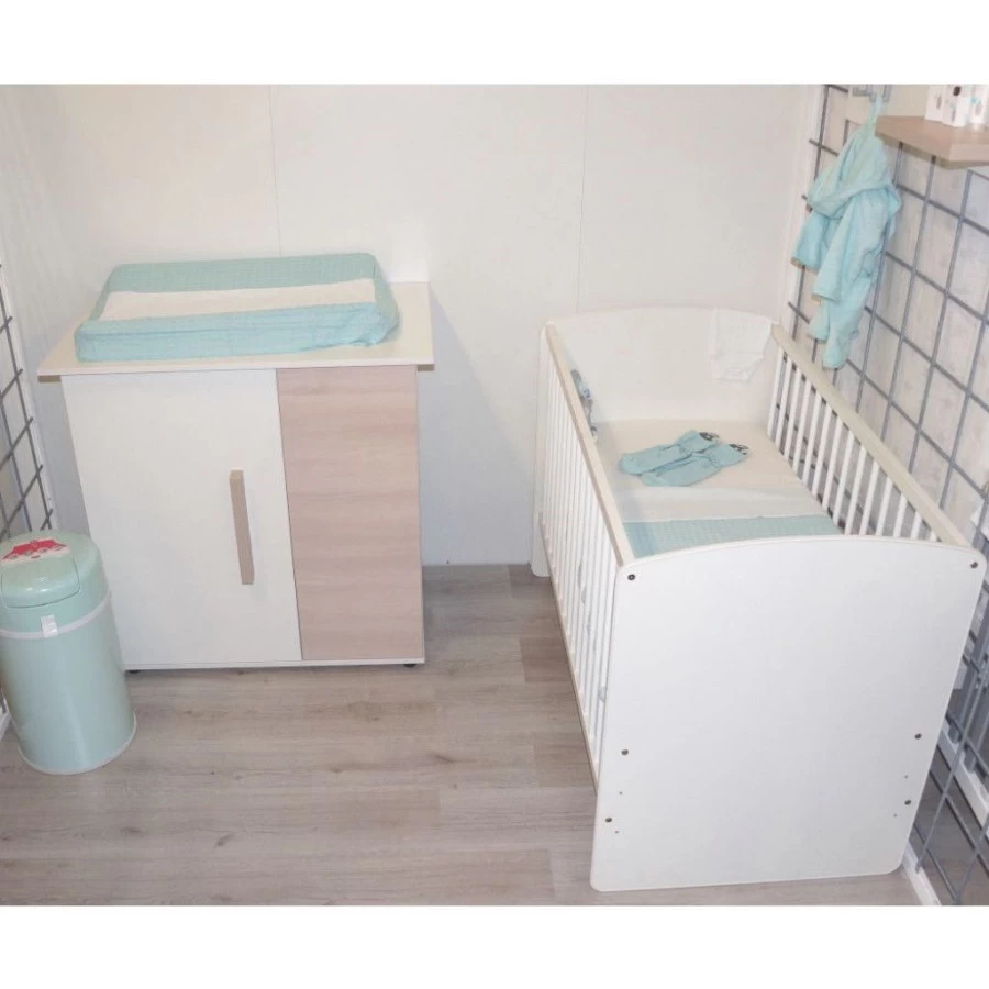 Babykamer Jasper: Ledikant En Commode 4 Babykamer Jasper: Ledikant En Commode - Afbeelding 2