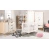 Babykamer Marloes Wit: Ledikant, Commode & 2-Deurskast -Jollein Winkel babykamer marloes ledikant commode kast 1
