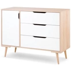 Babykamer Marloes Wit: Ledikant & Commode -Jollein Winkel babykamer marloes ledikant commode kast 4 2