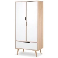 Babykamer Marloes Naturel: Ledikant, Commode & 2-Deurskast -Jollein Winkel babykamer marloes ledikant commode kast 7 2